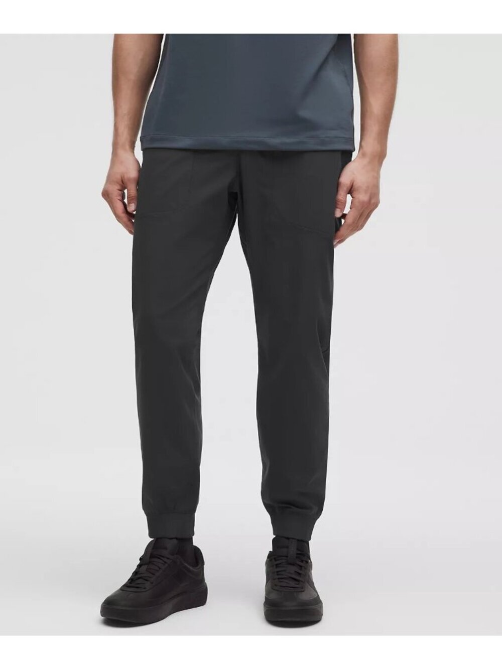 Lululemon ABC Warpstreme Jogger Regular Men’s Size Large Black Stretch Athletic